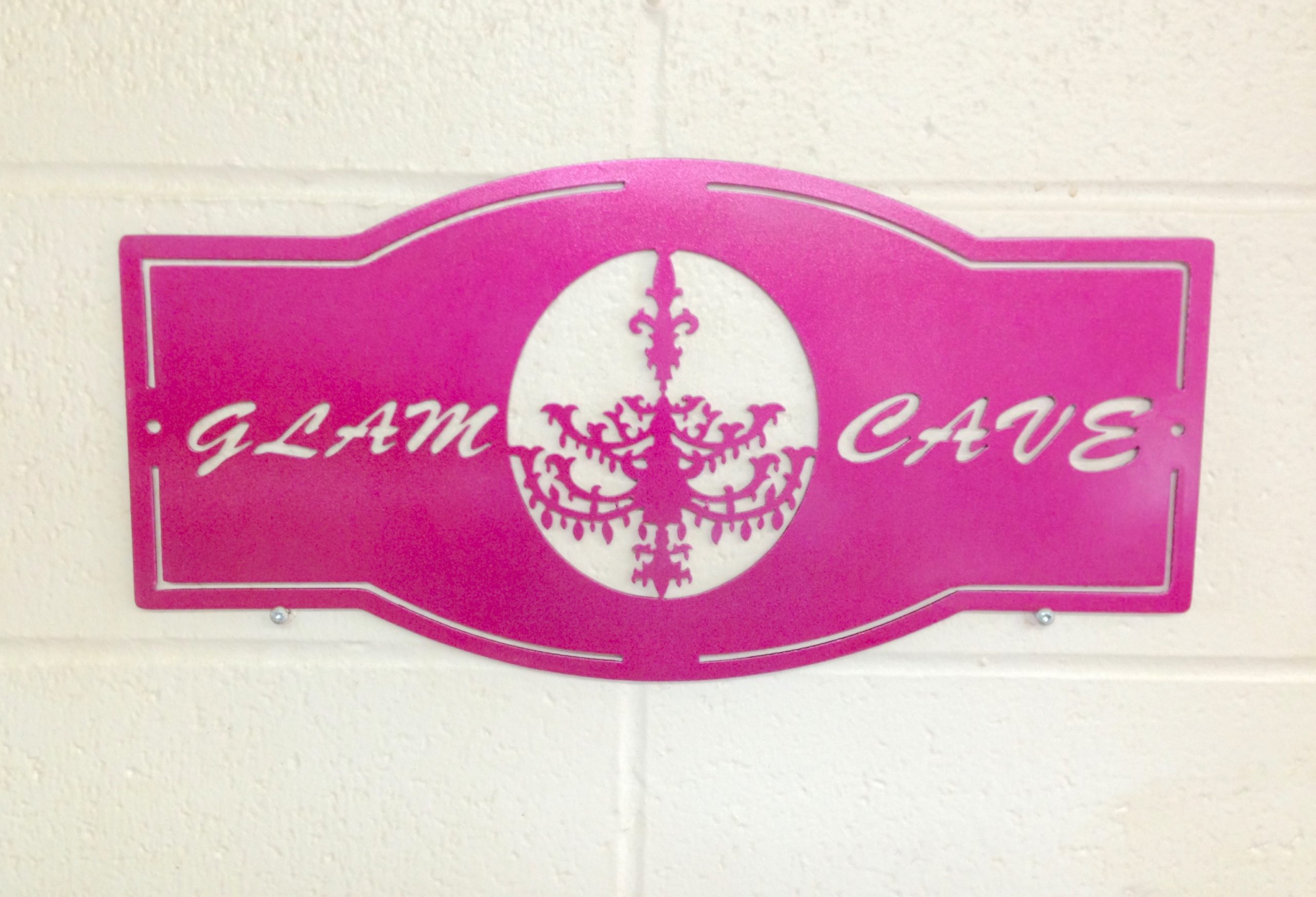 Image of Glam Cave Sign - Pink